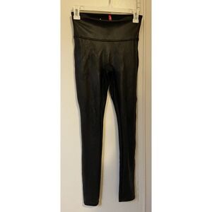 Spanx Faux Leather Leggings‎ for Women Size S Black
